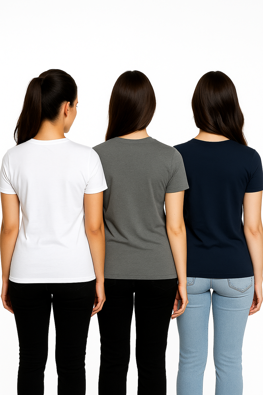 Women’s Three pack Round Neck Tee