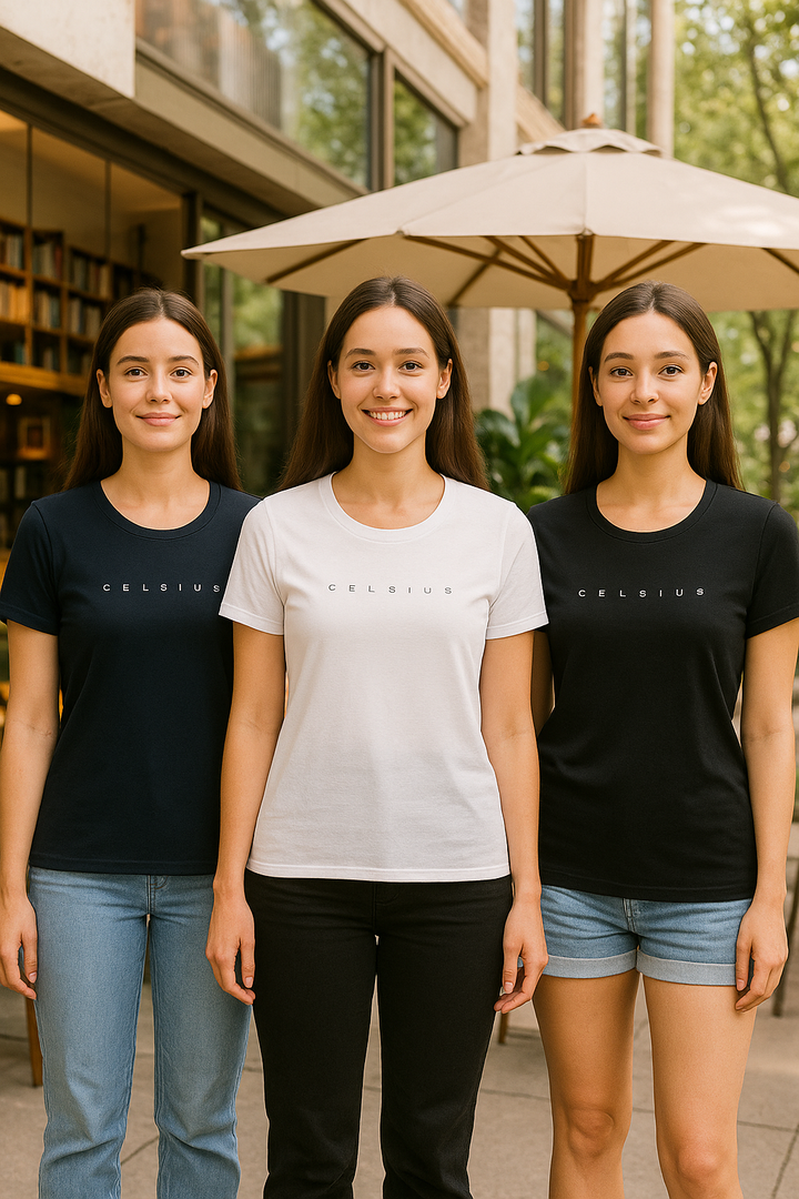 Women’s Three pack Round Neck Tee