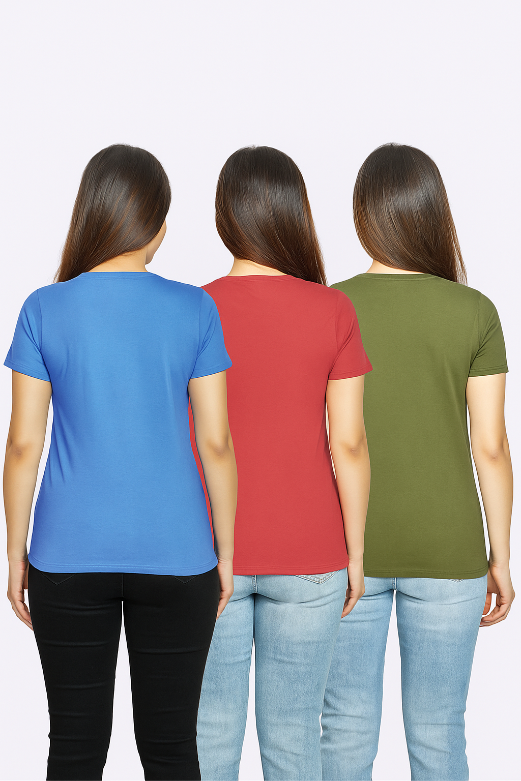 Women’s Three pack Round Neck Tee