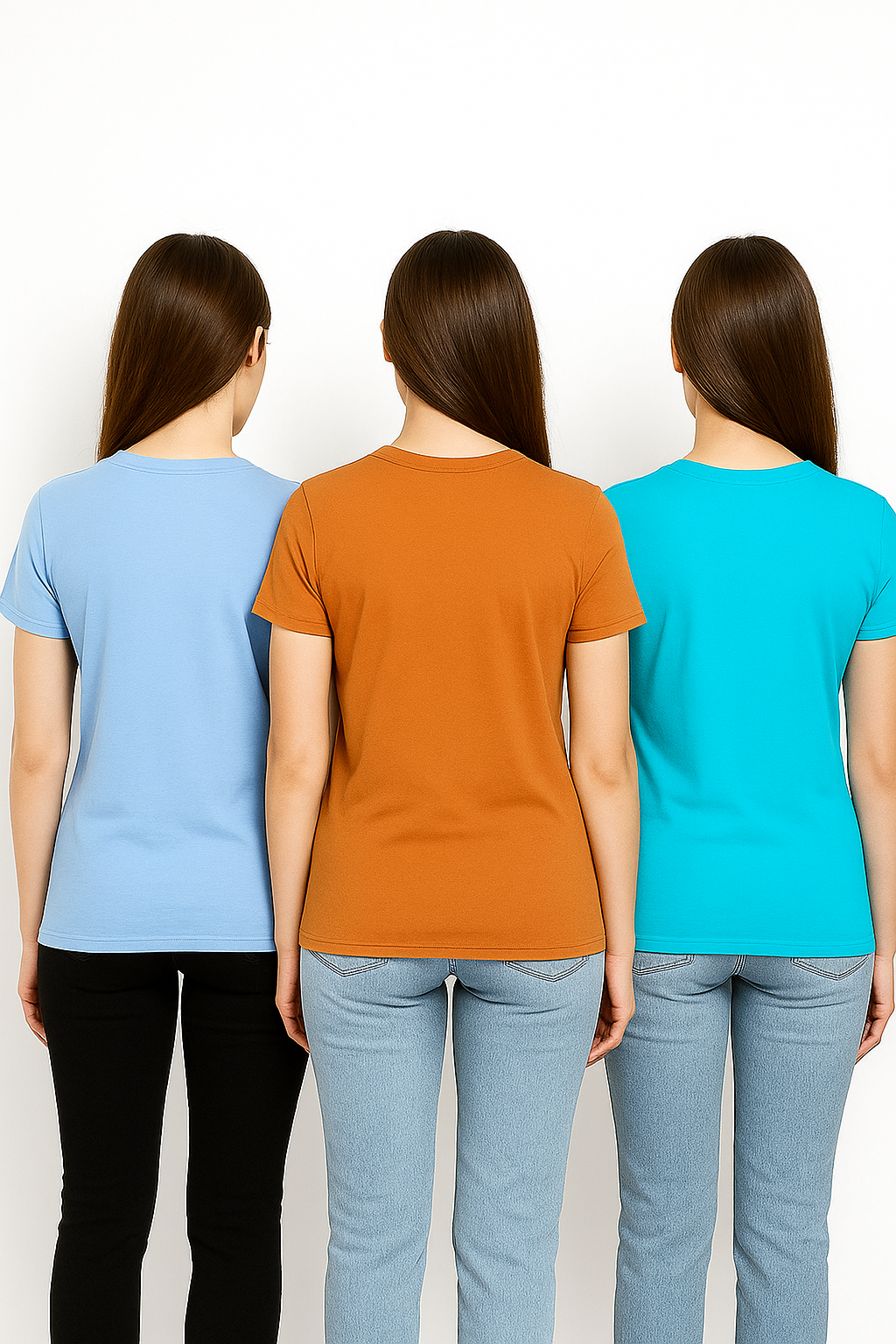 Women’s Three pack Round Neck Tee