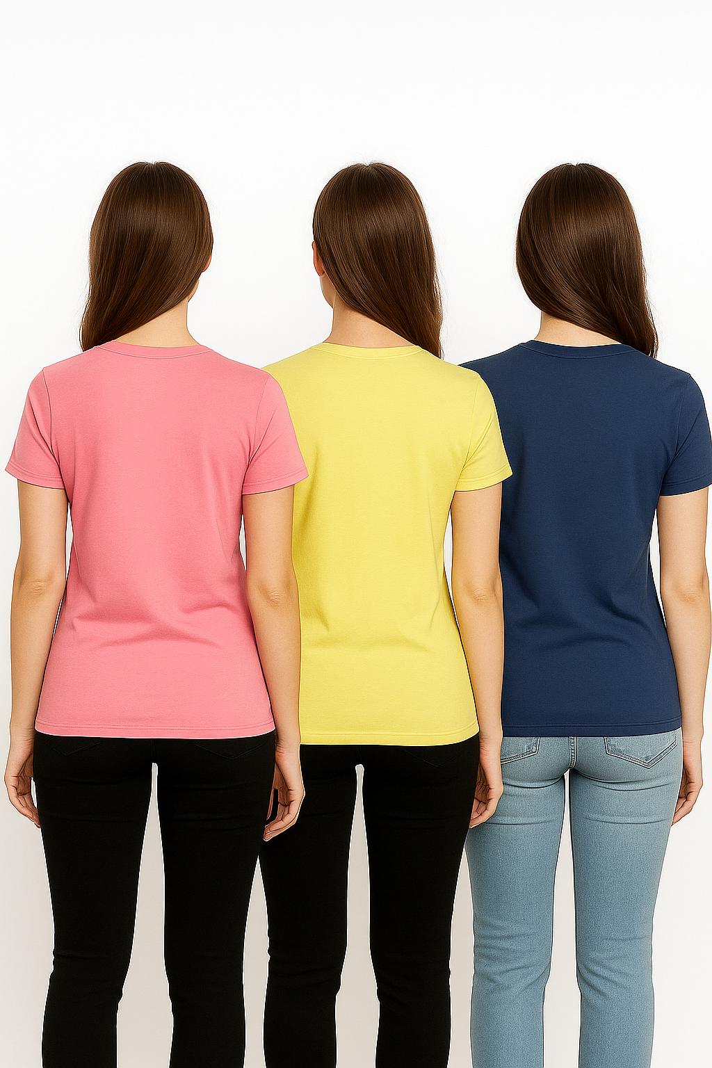 Women’s Three pack Round Neck Tee