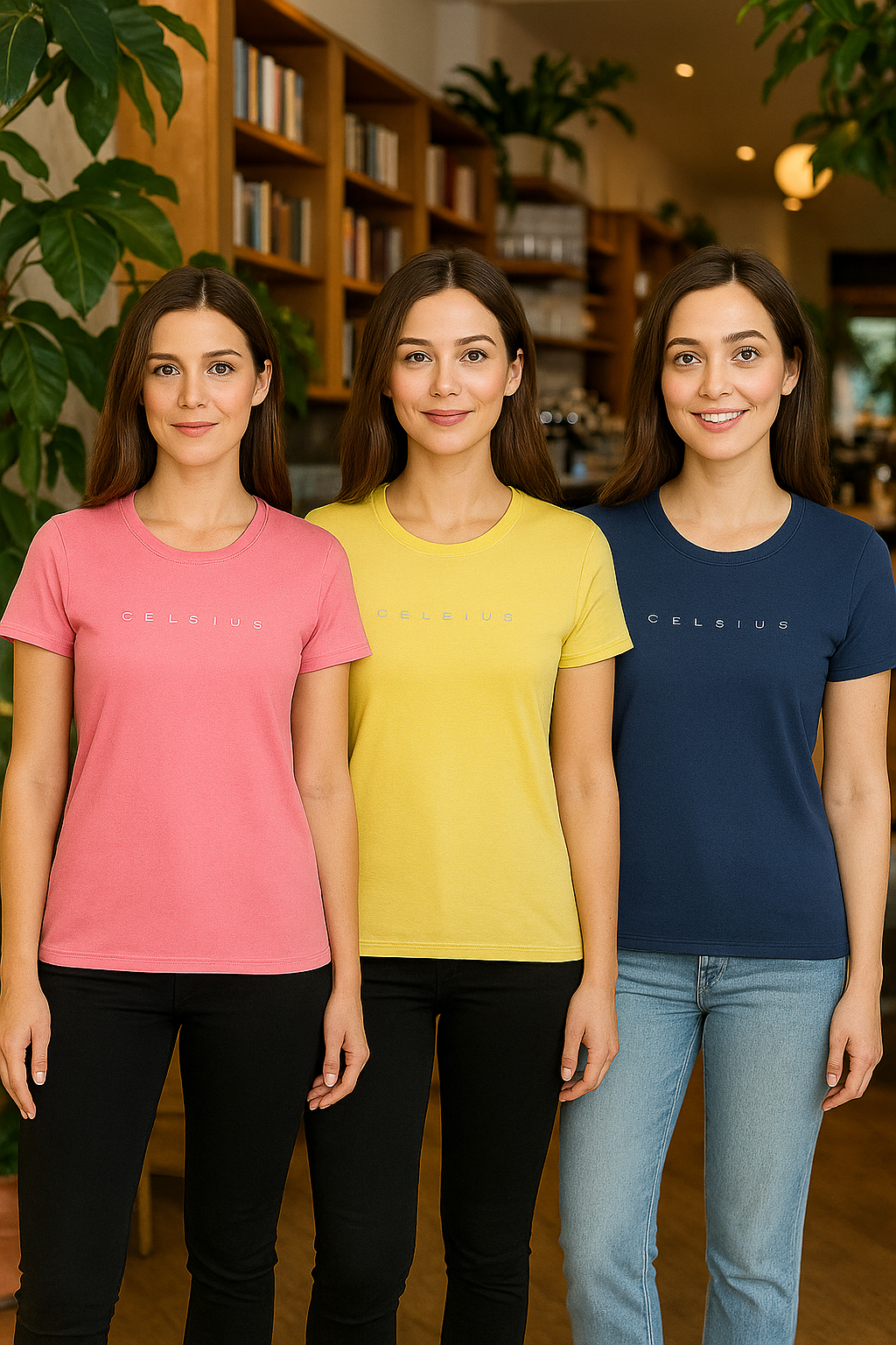 Women’s Three pack Round Neck Tee