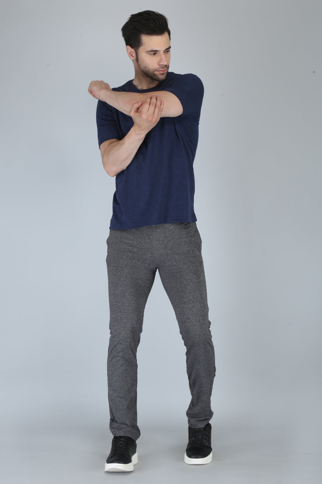 Men’s Pin Stripe Comfort Track Pants