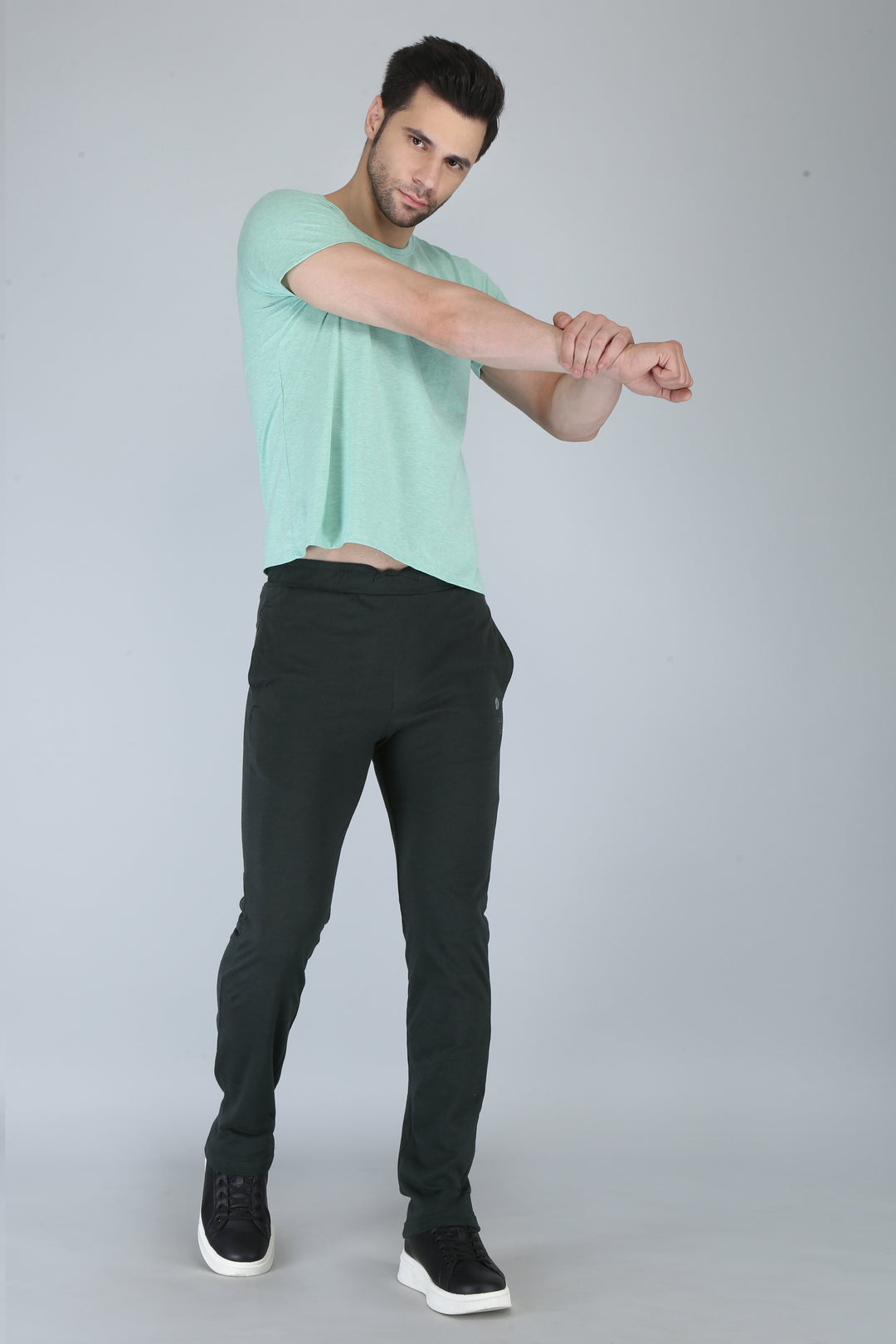 Men’s Pin Stripe Comfort Track Pants