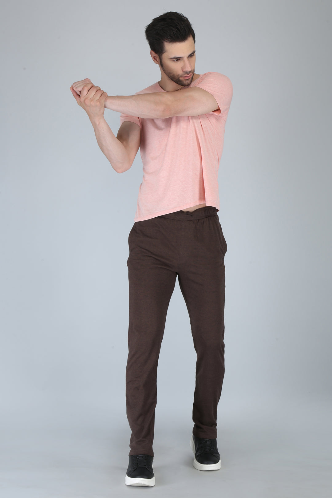 Men’s Pin Stripe Comfort Track Pants