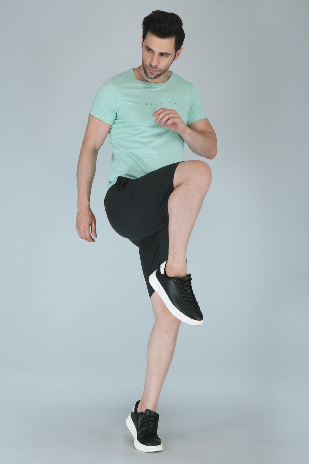 Men’s Pin Stripe Comfort Track Pants Shorts