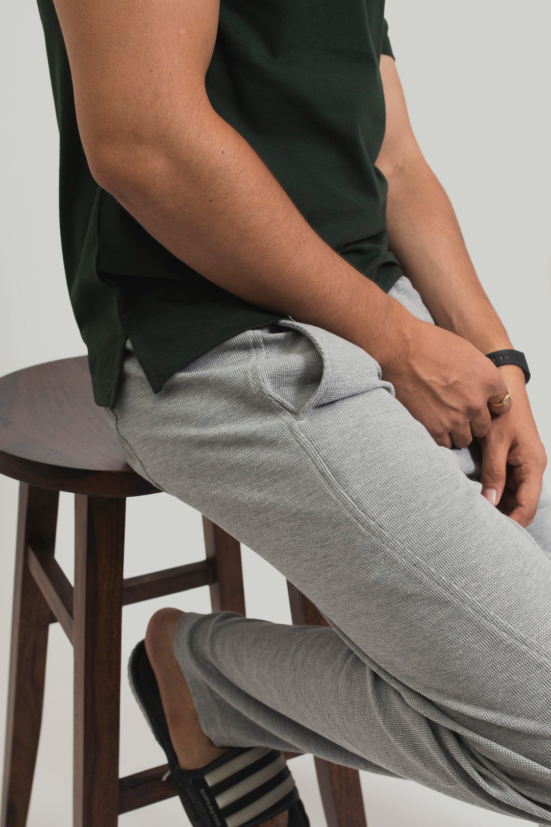 Men’s Core Comfort Bottom Waffle Track Pants