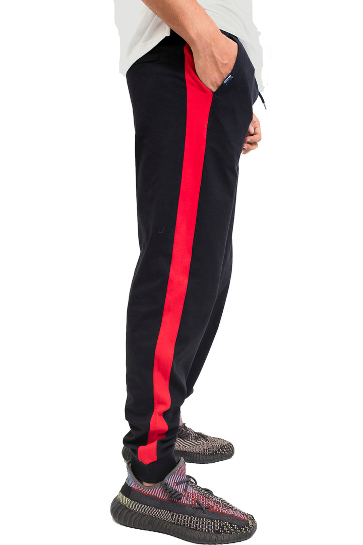 Men’s Yoga Pants with Rib – Stripe