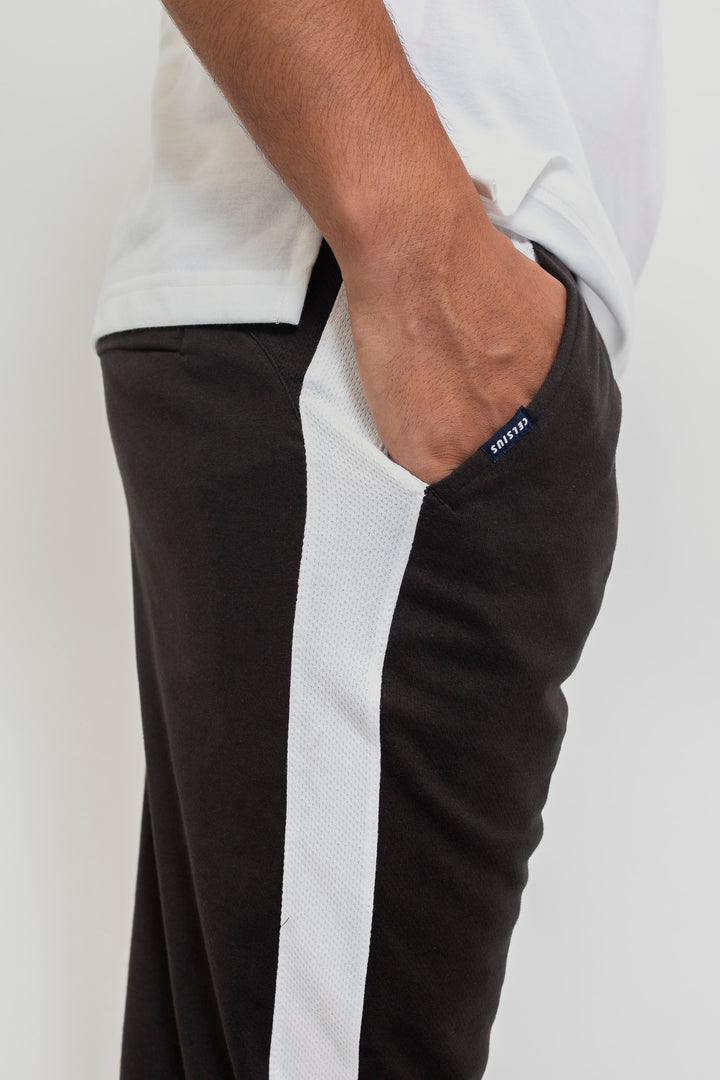 Men’s Yoga Pants with Rib – Stripe