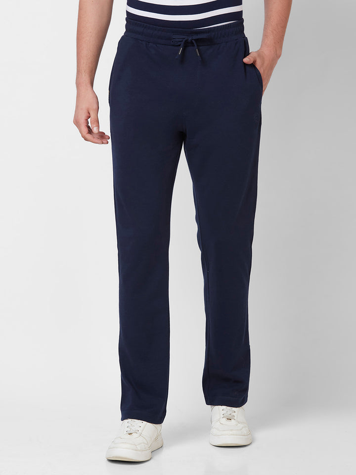 Men’s Plain Interlock Track Pants – Classic Comfort Bottom