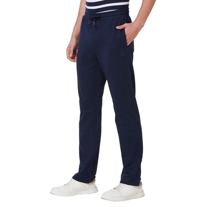 Men’s Plain Interlock Track Pants – Classic Comfort Bottom