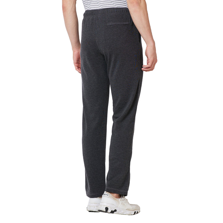 Men’s Plain Interlock Track Pants – Classic Comfort Bottom