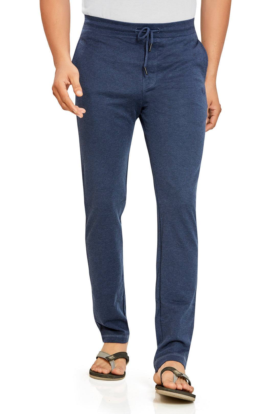 Men’s Plain Interlock Track Pants – Classic Comfort Bottom