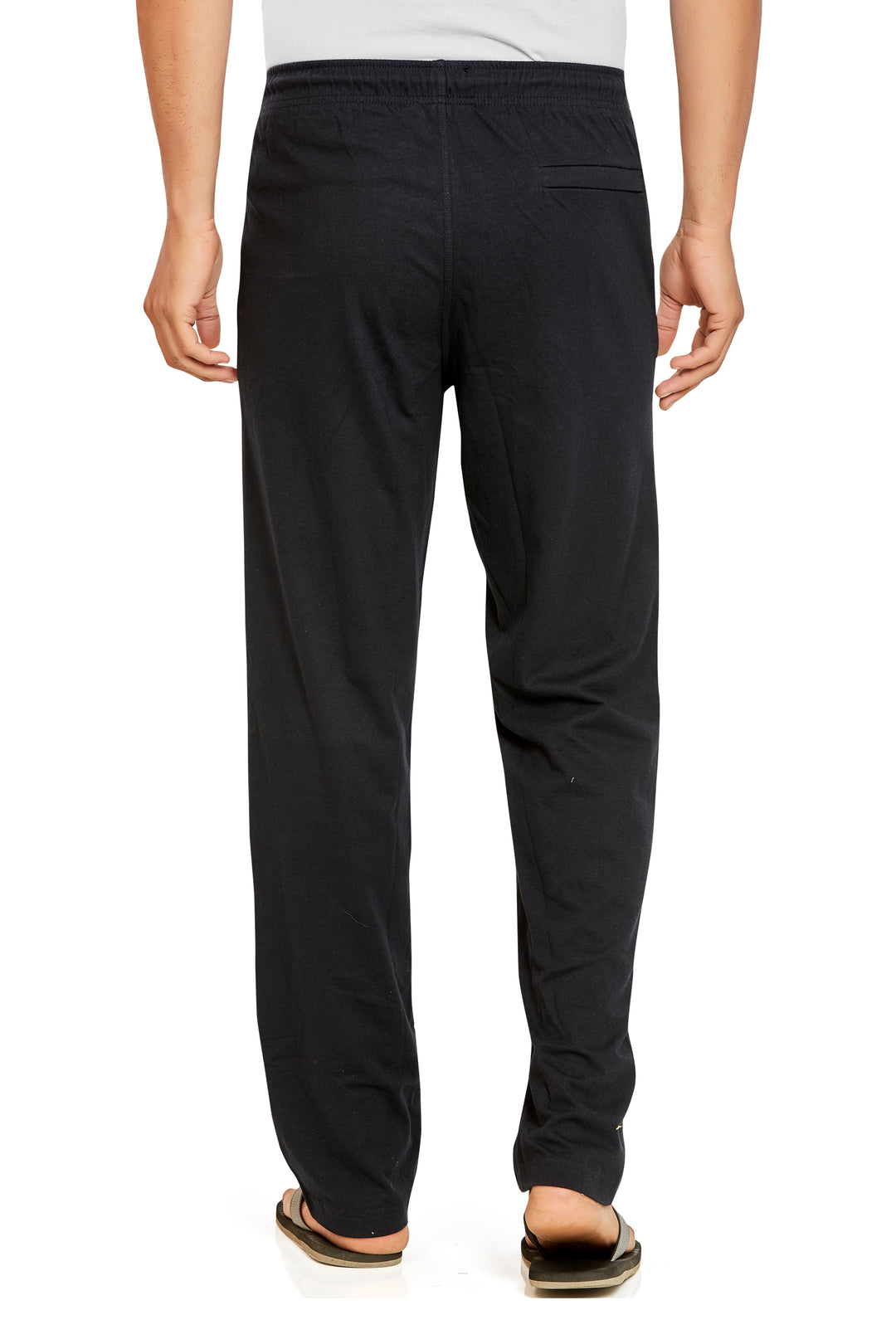 Men’s Plain Interlock Track Pants – Classic Comfort Bottom