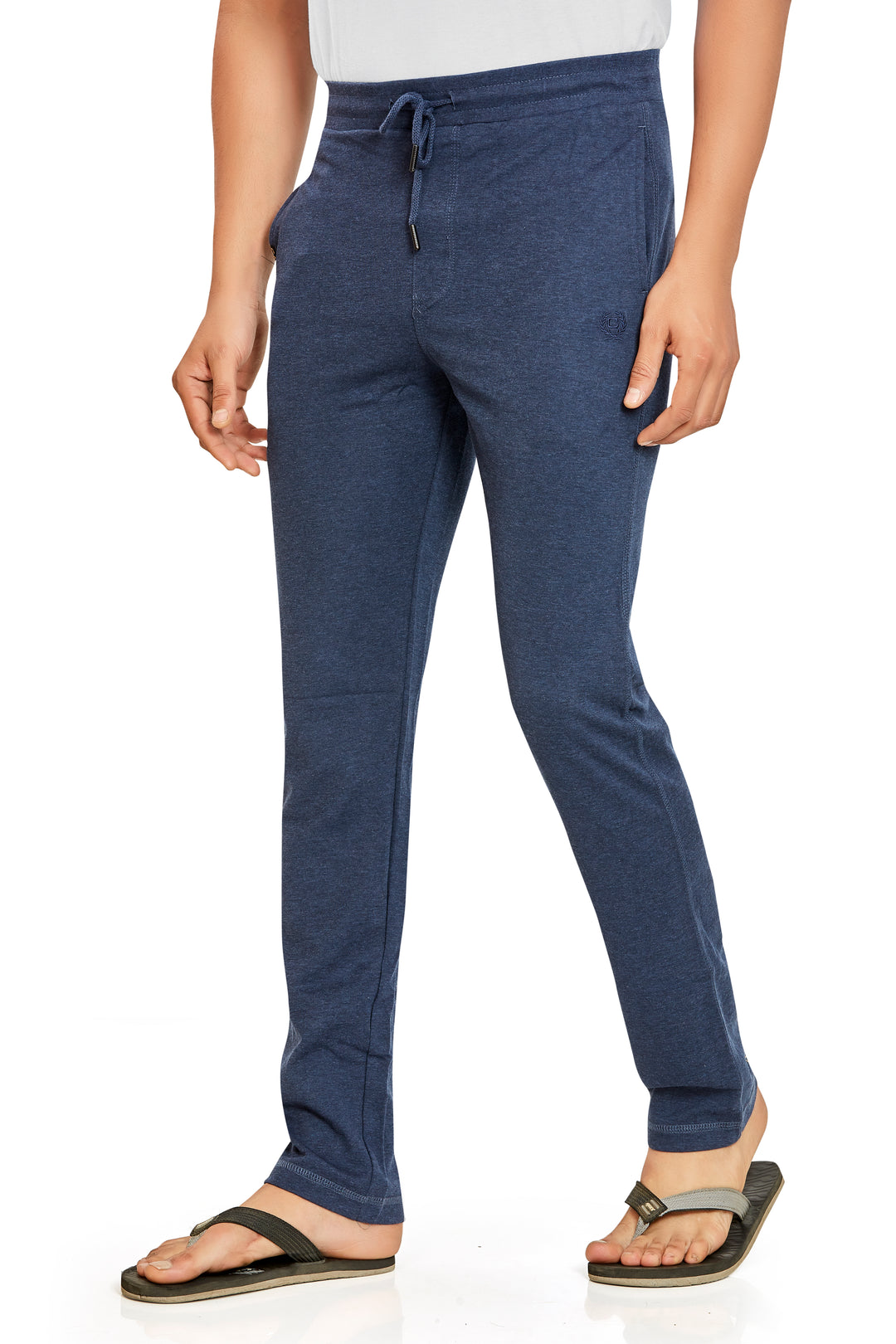 Men’s Plain Interlock Track Pants – Classic Comfort Bottom