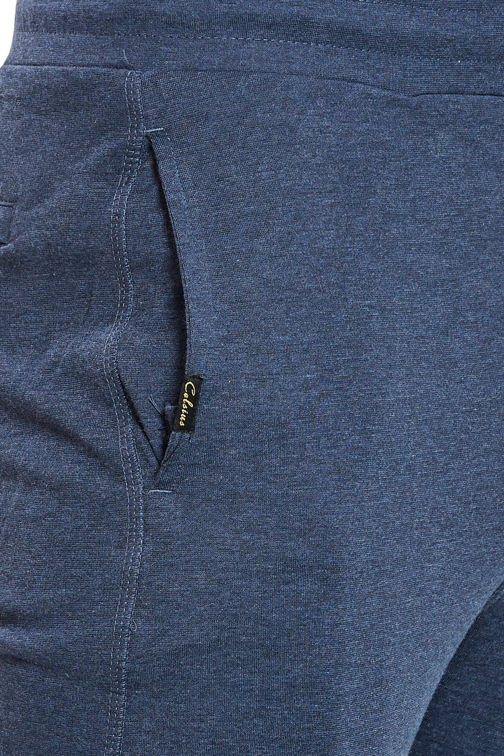 Men’s Plain Interlock Track Pants – Classic Comfort Bottom