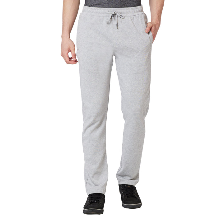 Men’s Plain Interlock Track Pants – Classic Comfort Bottom