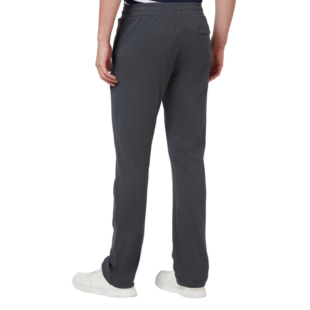 Men’s Plain Interlock Track Pants – Classic Comfort Bottom