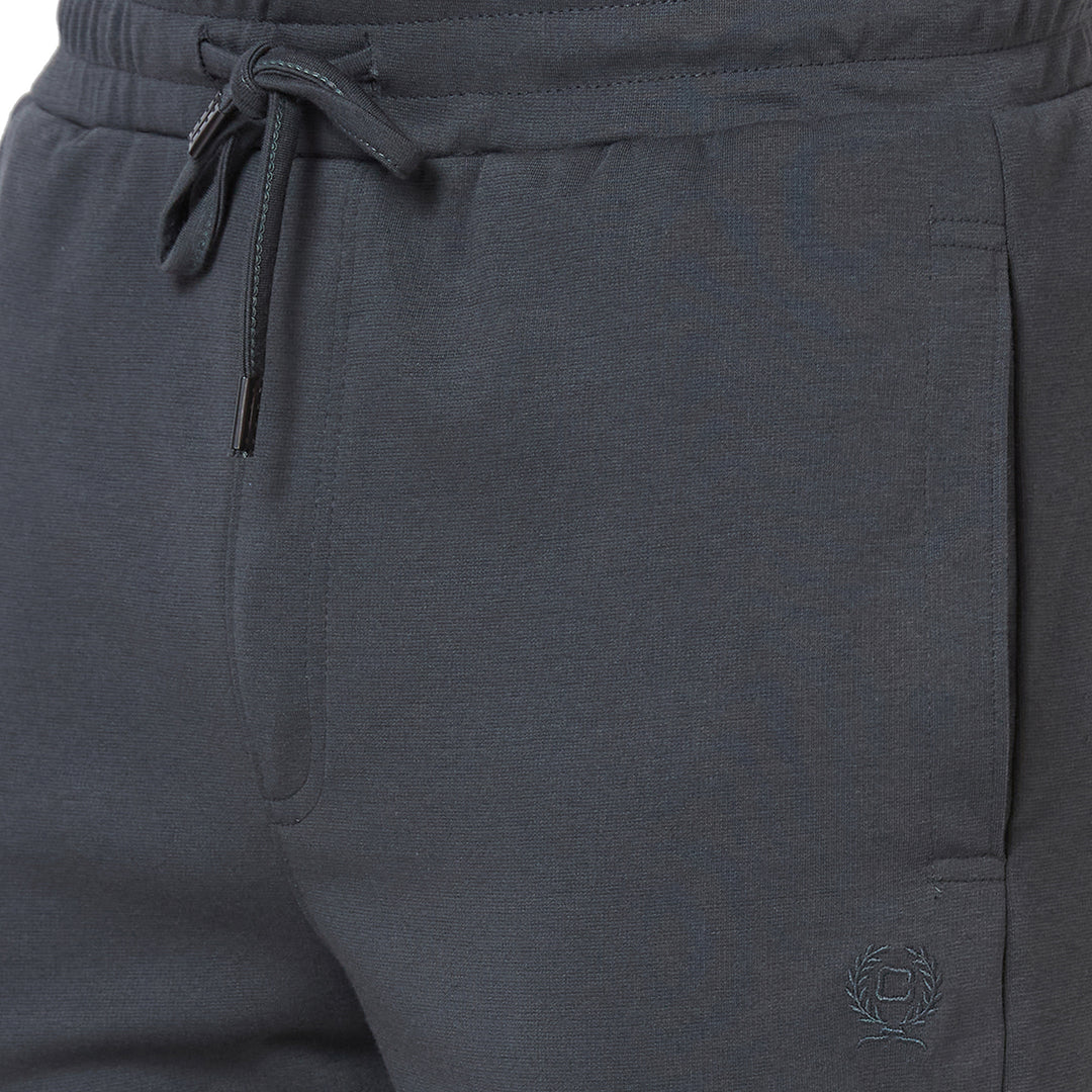 Men’s Plain Interlock Track Pants – Classic Comfort Bottom