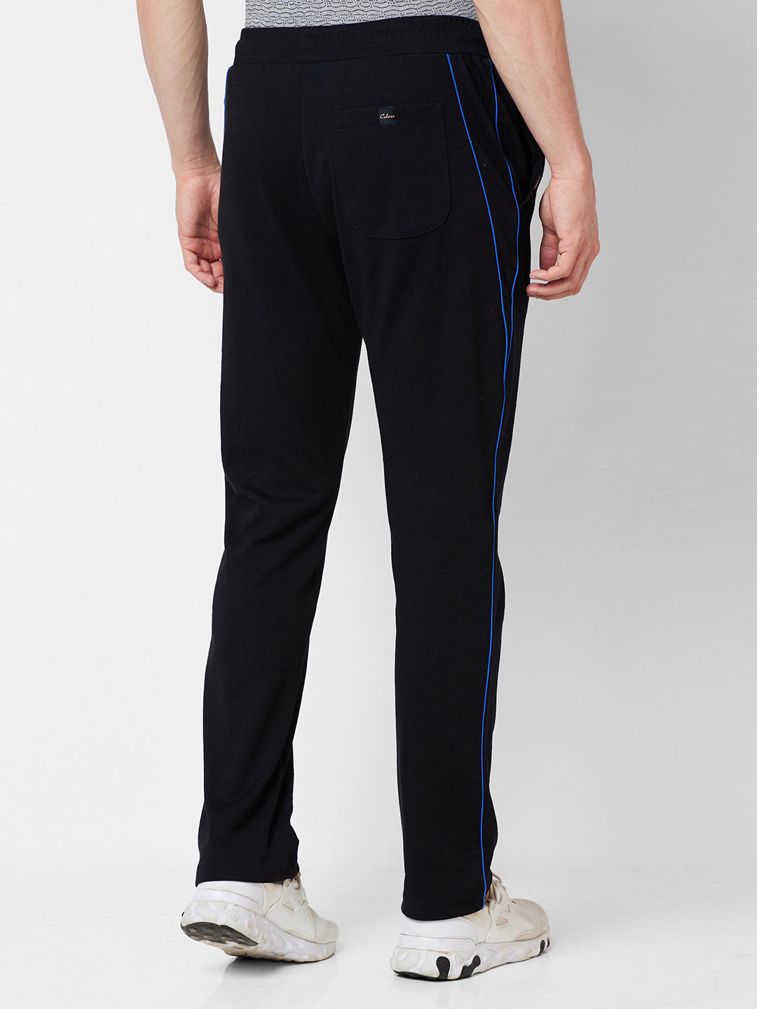 Men’s Interlock Track Pants with Piping – Athletic Comfort Wear