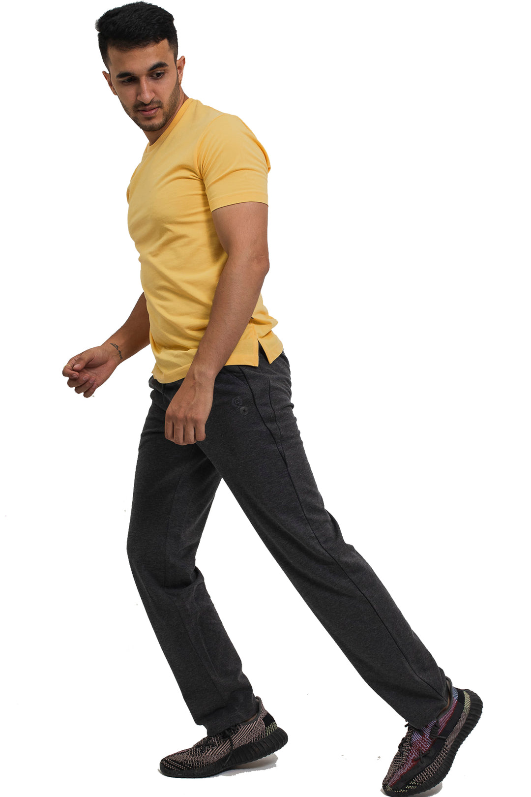 Men’s Interlock Track Pants with Piping – Athletic Comfort Wear