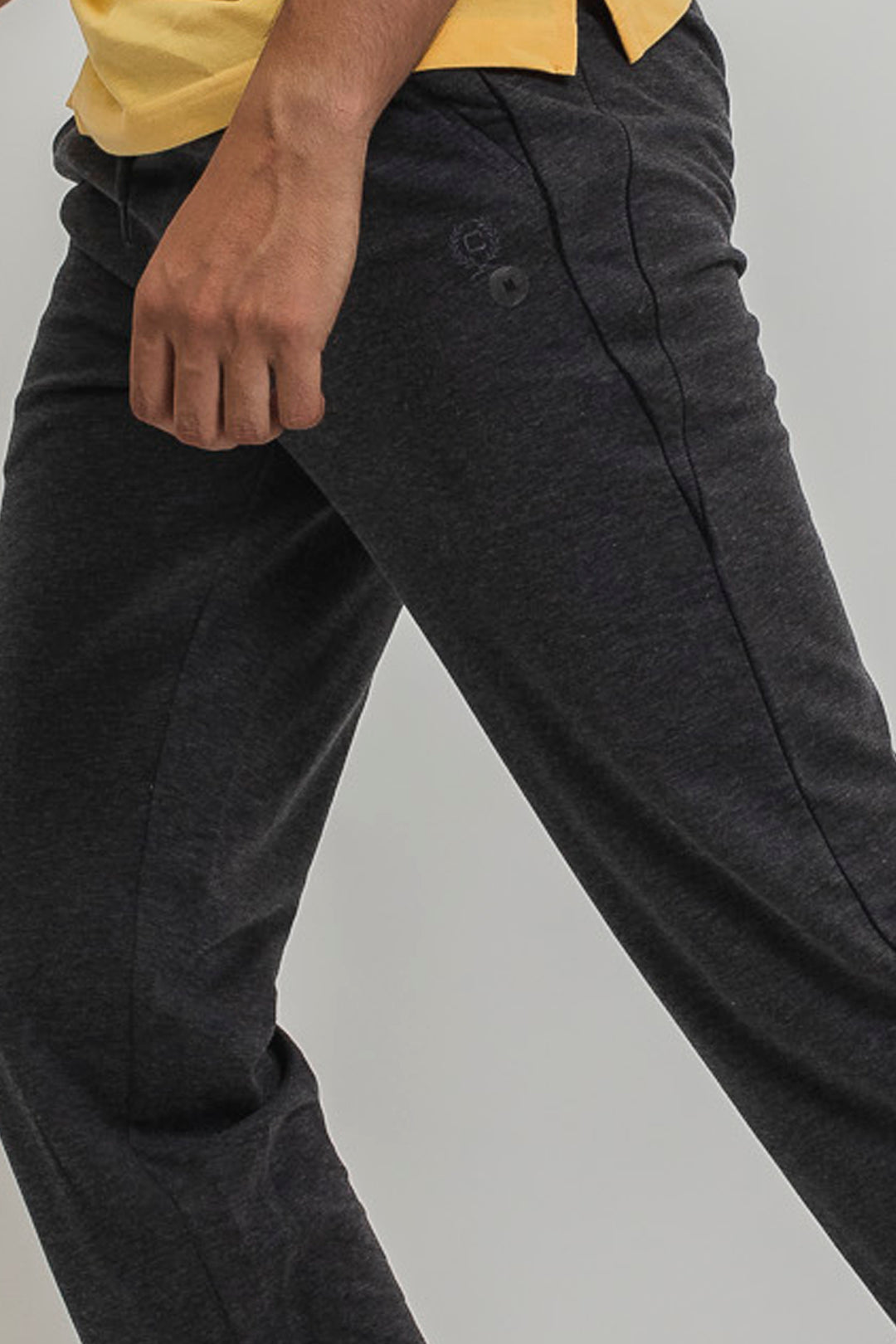 Men’s Interlock Track Pants with Piping – Athletic Comfort Wear