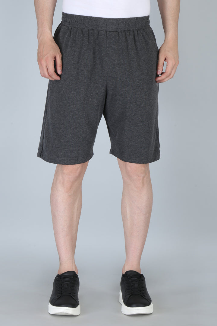 Men’s Interlock Shorts with Piping – Casual Comfort Wear