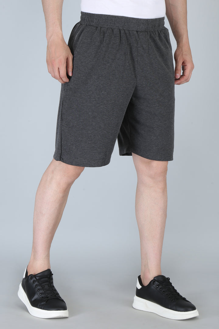Men’s Interlock Shorts with Piping – Casual Comfort Wear