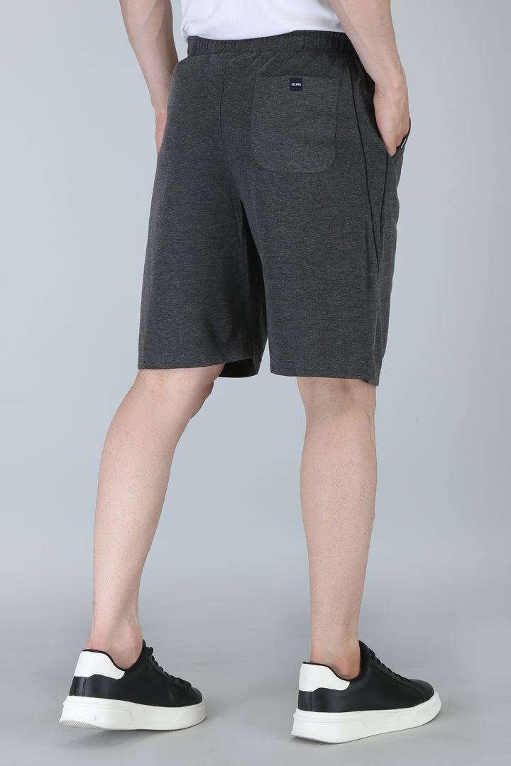 Men’s Interlock Shorts with Piping – Casual Comfort Wear