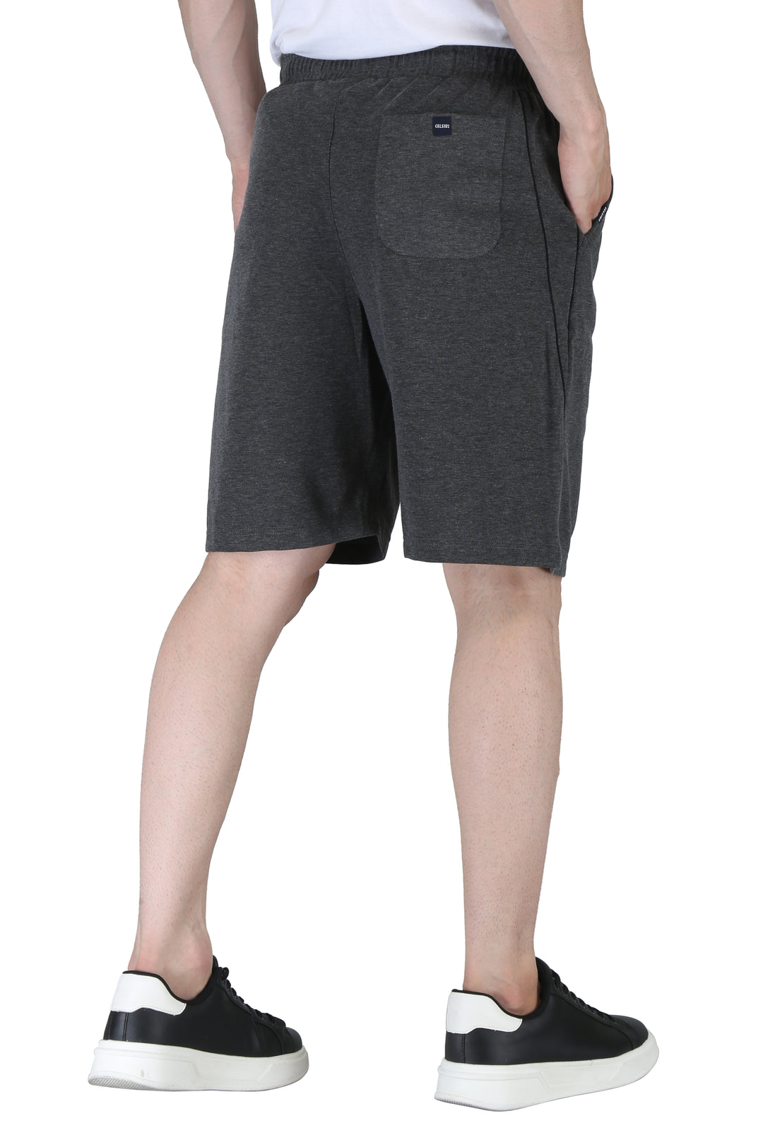 Men’s Interlock Shorts with Piping – Casual Comfort Wear