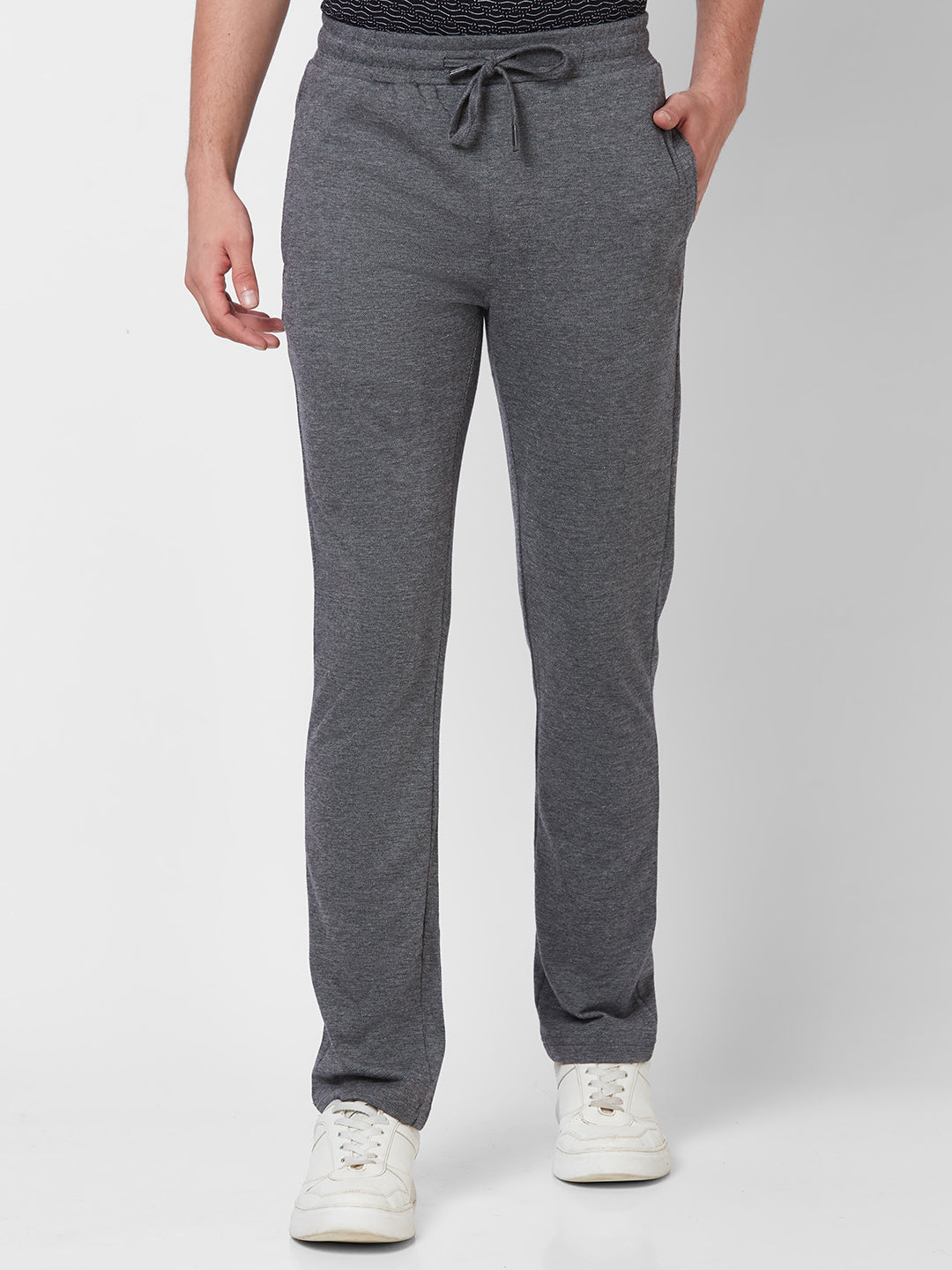 Men’s Bird Eye Track Pants – Breathable Comfort Bottoms