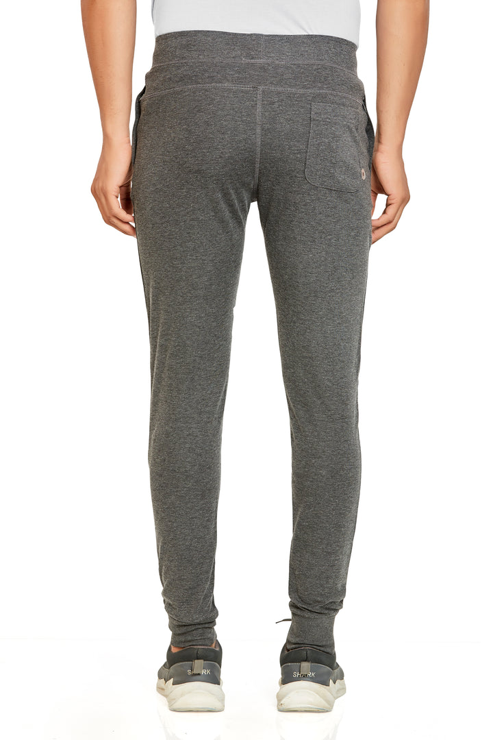 Men’s Interlock Track Pants with Rib – Slim Comfort Fit