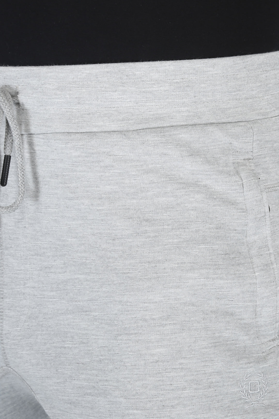 Men’s Interlock Track Pants with Rib – Slim Comfort Fit