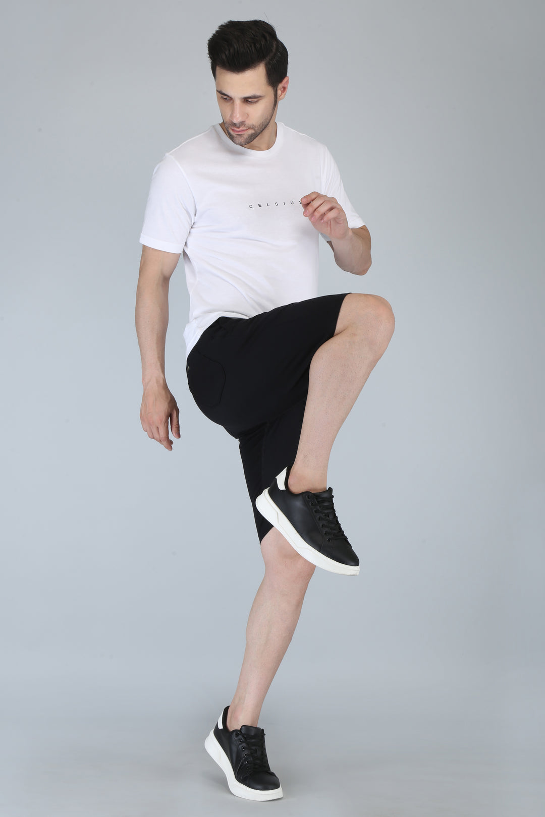 Men’s Interlock Cut & Sew Shorts – Sporty Casual Wear