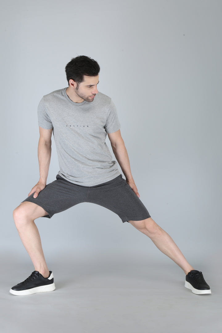 Men’s Interlock Cut & Sew Shorts – Sporty Casual Wear