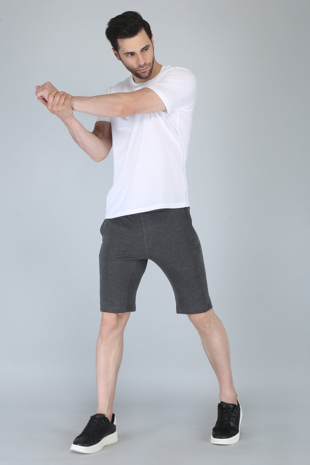 Men’s Interlock Cut & Sew Shorts – Sporty Casual Wear