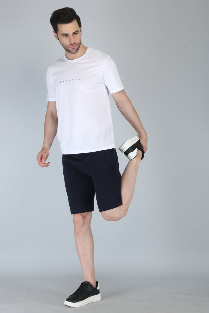 Men’s Interlock Cut & Sew Shorts – Sporty Casual Wear
