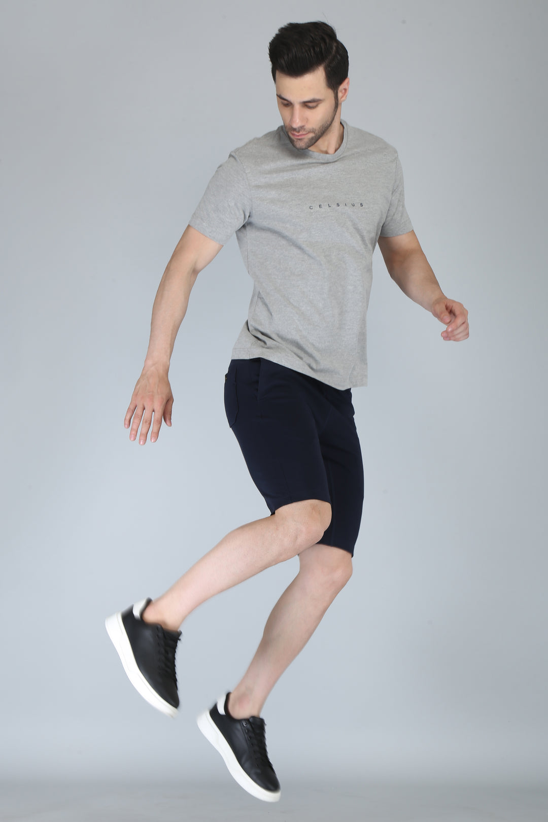 Men’s Interlock Cut & Sew Shorts – Sporty Casual Wear