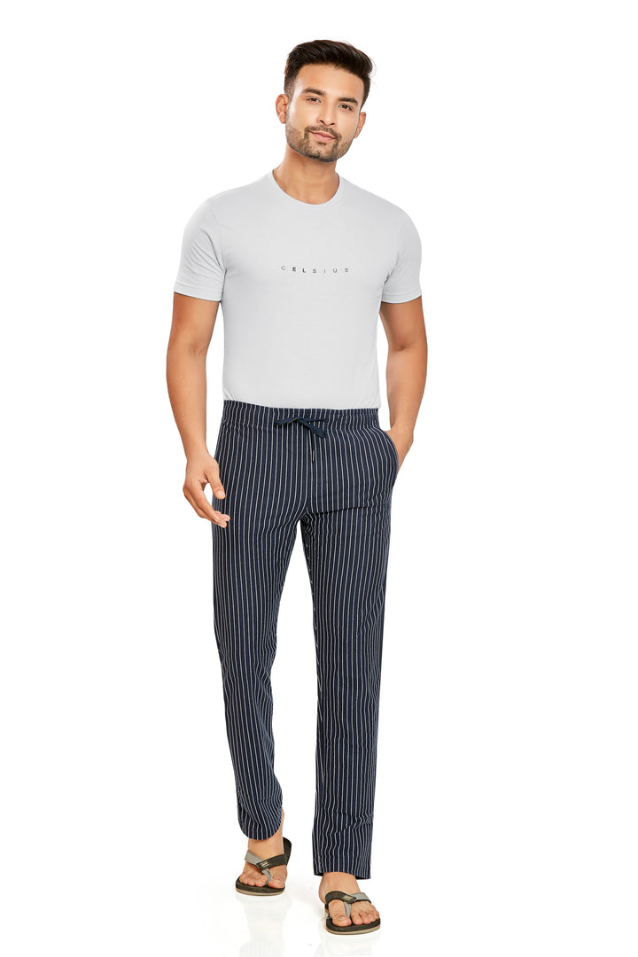 Men’s Striped Track Pants – Classic Comfort Bottoms