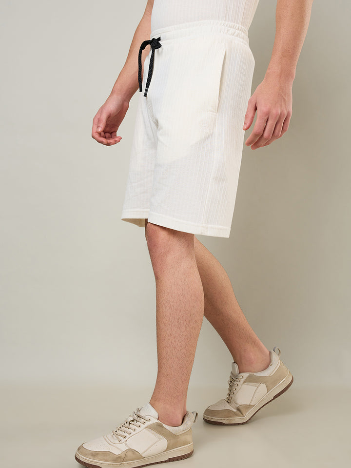 Men's Textured Jacquard Shorts
