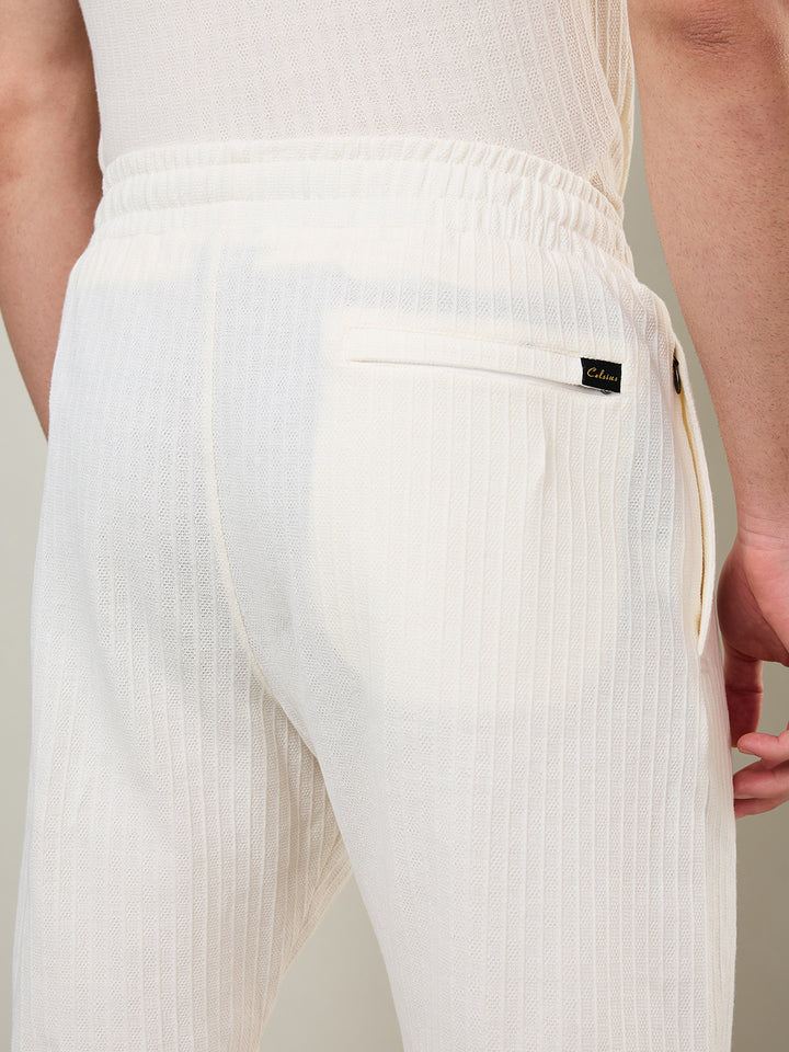 Men's Textured Jacquard Shorts