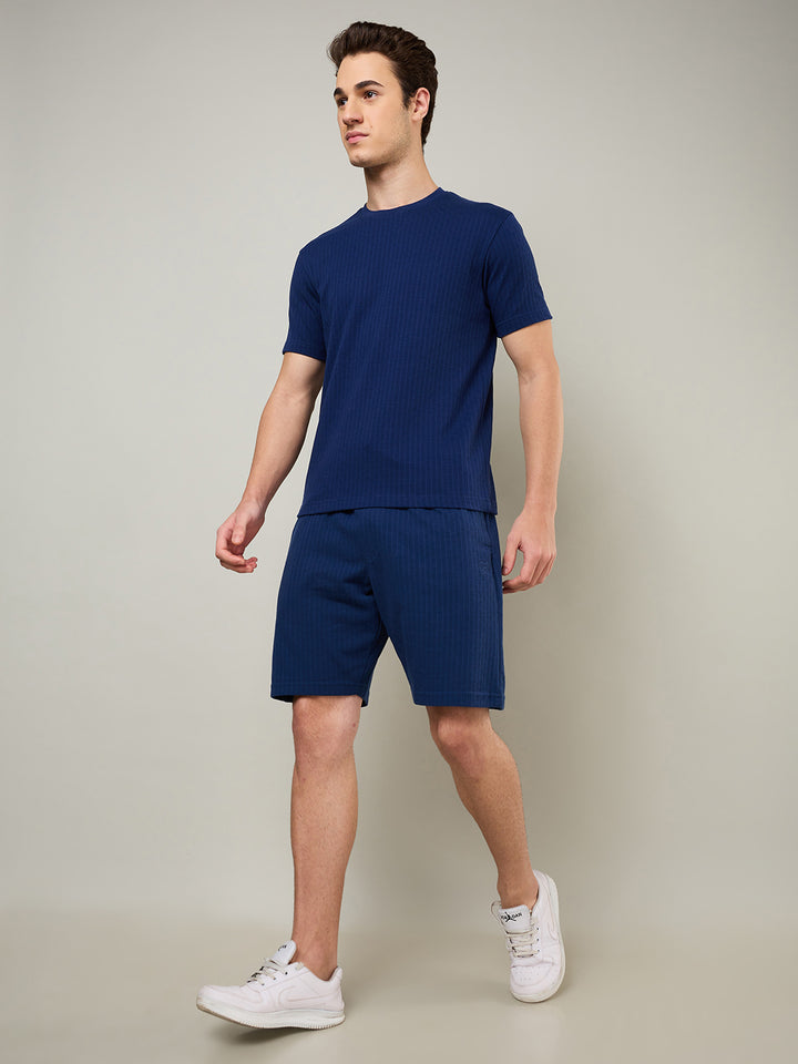 Men's Textured Jacquard Shorts