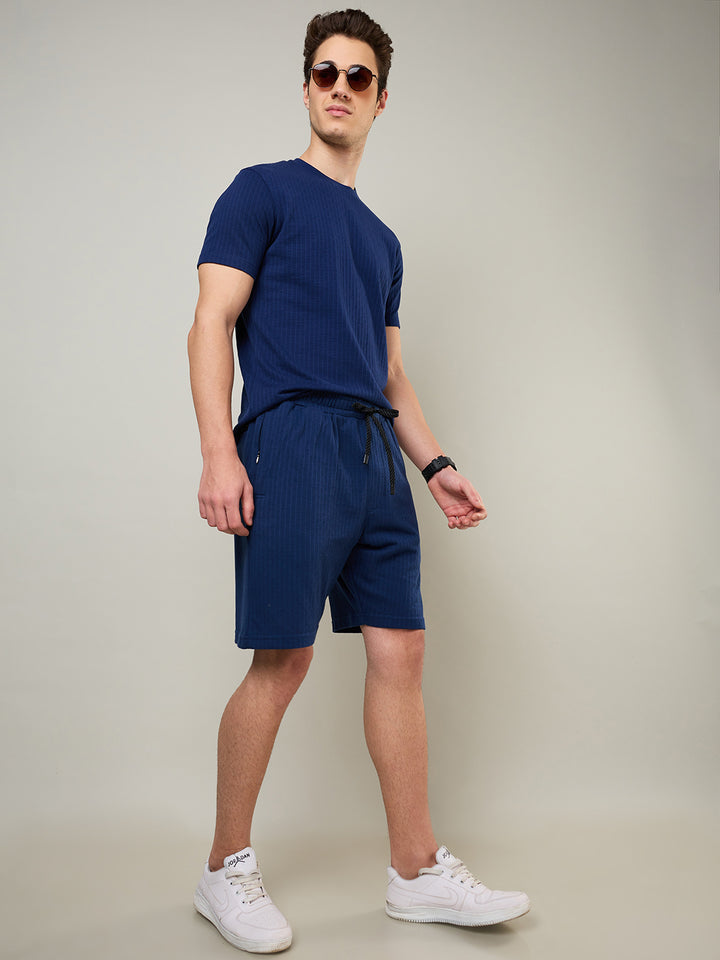 Men's Textured Jacquard Shorts