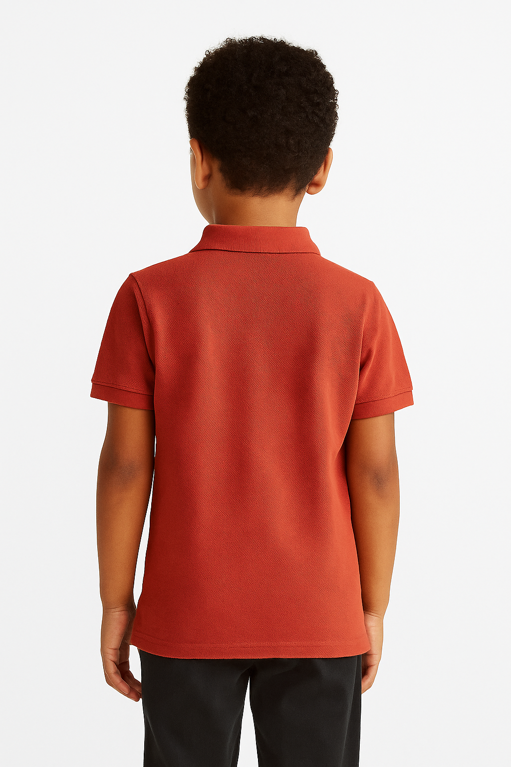 Kids' Piqué Plain Polo with Logo – Classic & Comfortable Polo Shirt for Kids