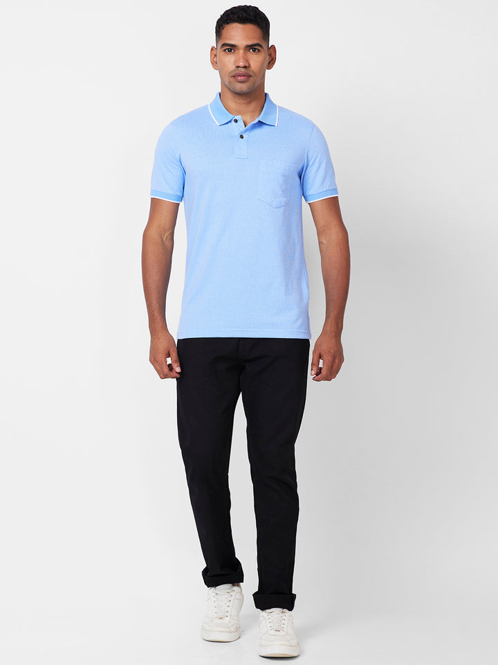 Men’s Contrast Collar Polo T-Shirt - Big & Tall