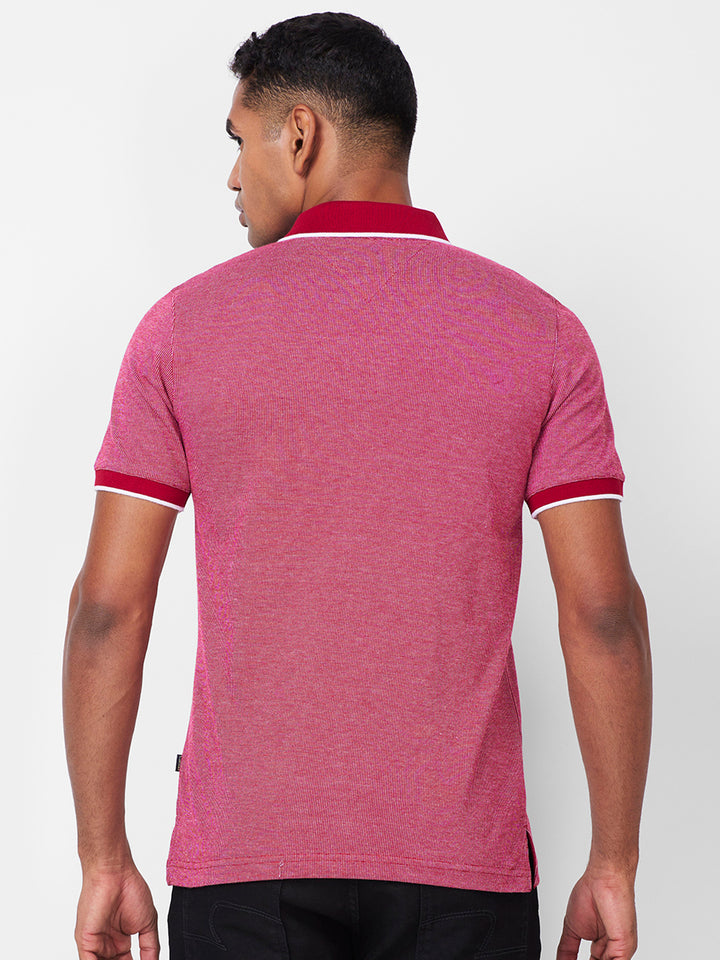 Men’s Contrast Collar Polo T-Shirt - Big & Tall