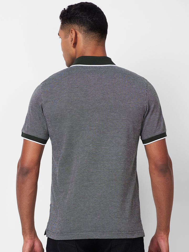 Men’s Contrast Collar Polo T-Shirt - Big & Tall