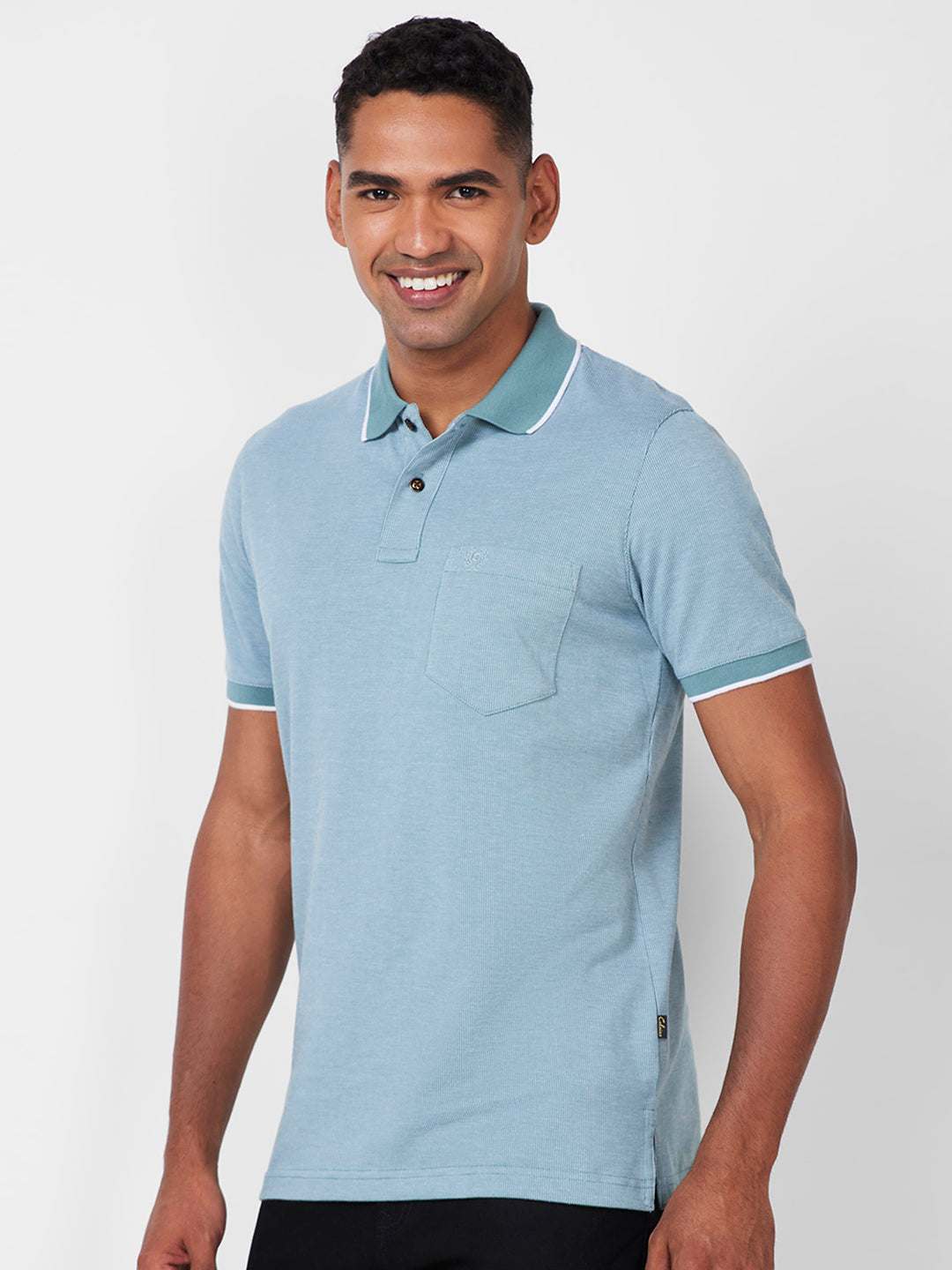 Men’s Contrast Collar Polo T-Shirt - Big & Tall