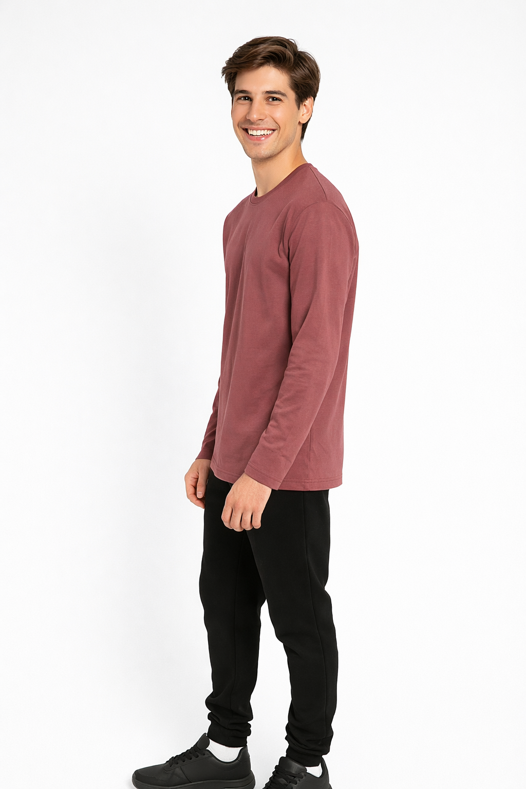 Men’s Dri-Ease Full Sleeve Round Neck T-Shirt
