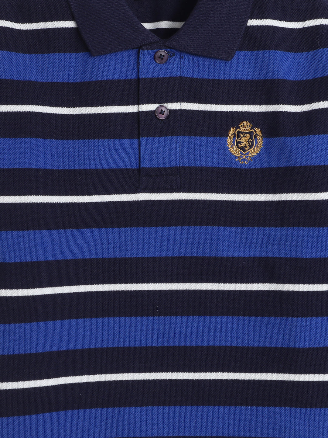 Boys Striped Polo T-Shirt – Cotton Blend Kids Wear